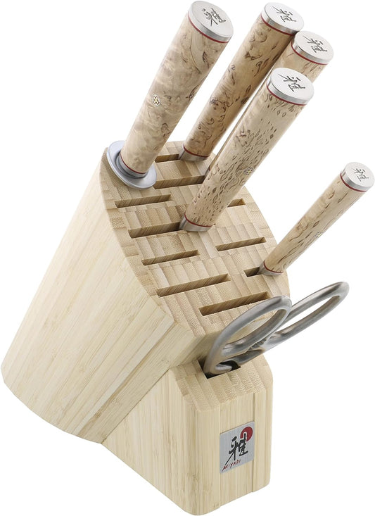 Birchwood GS2 7-pc Knife Block Set